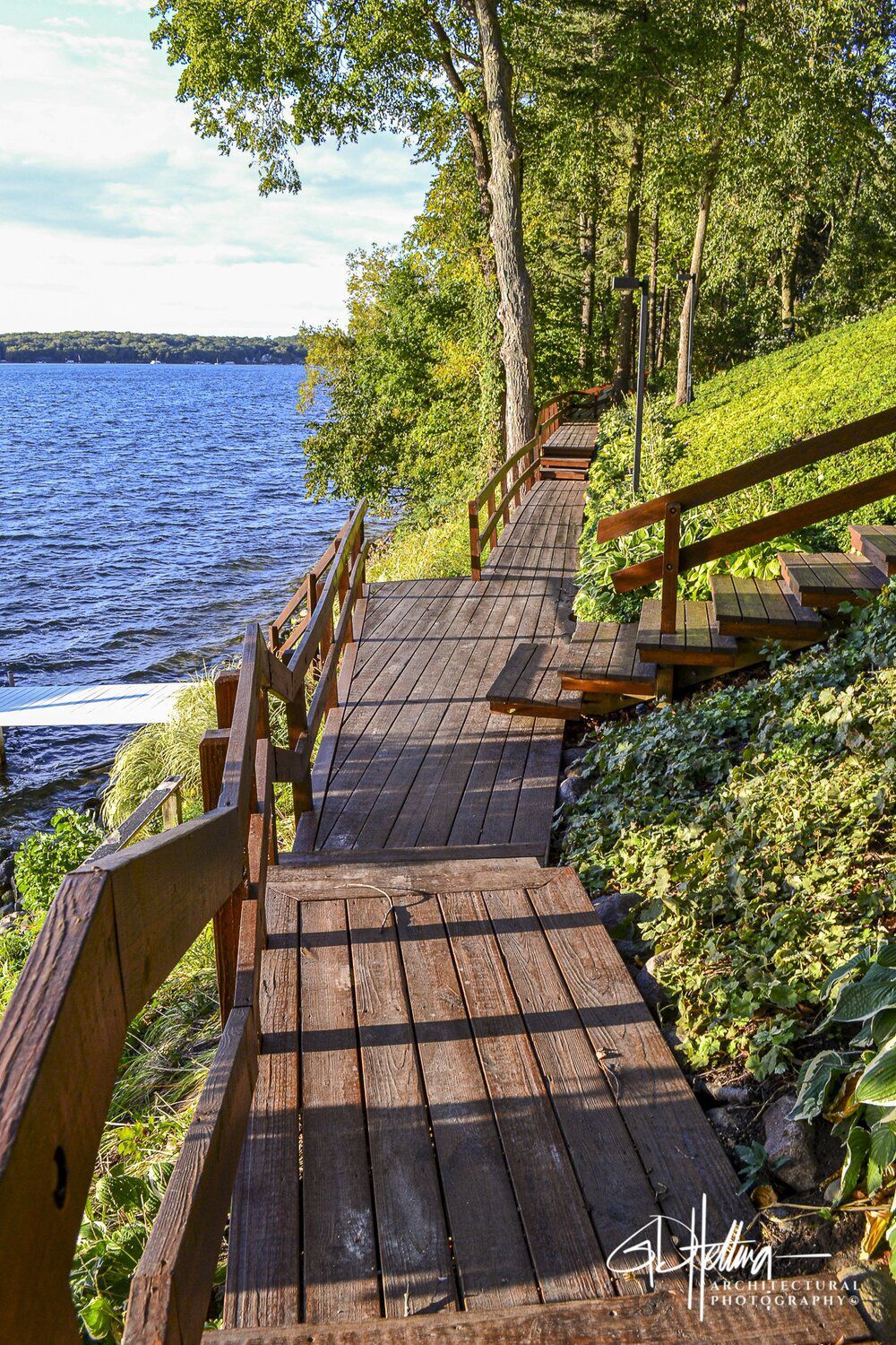 The shore path
